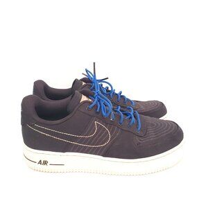 Men's Nike Air Force 1 Low '07 LV8 Black Sail Sneakers - HAML14